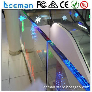 high permeability advertising glass led small led display board